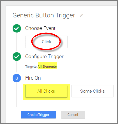 button trigger generic