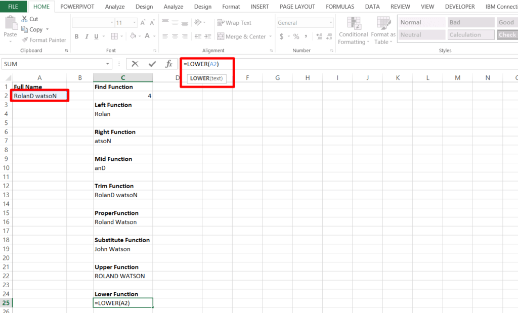 Top 10 Text Functions in Excel AbsentData