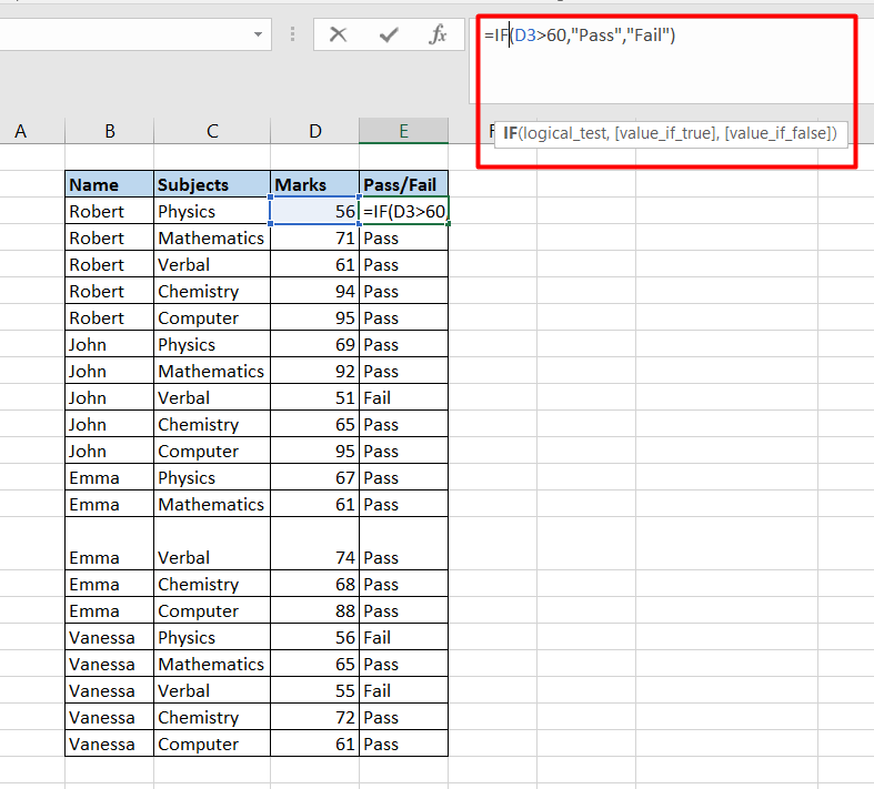 Use the IF Else function to create conditional argument