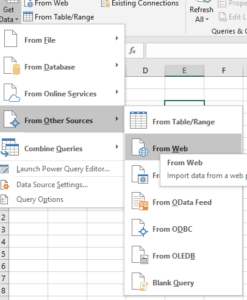 Use Power BI Get data option to bring in Excel sheet. You can also copy and paste the data by using the Enter Data option