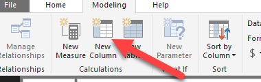 Create a new column so that you can create a DATEDIF column 