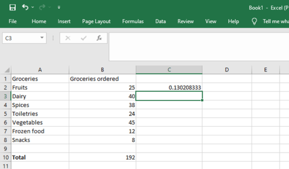How to Calculate Percent using Excel Formulas - AbsentData